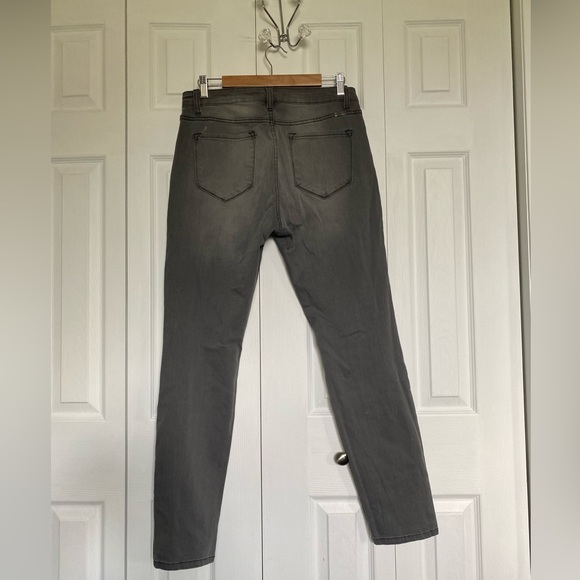 Kancan Grey Distressed Skinny Jeans - Size 13/30 - Picture 4 of 5